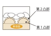 マジックしゃもじ断面面